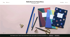 Desktop Screenshot of haferkorn-sauerbrey.de